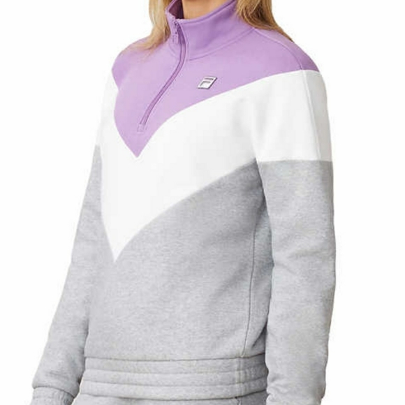 fila ladies fleece sweatshirt